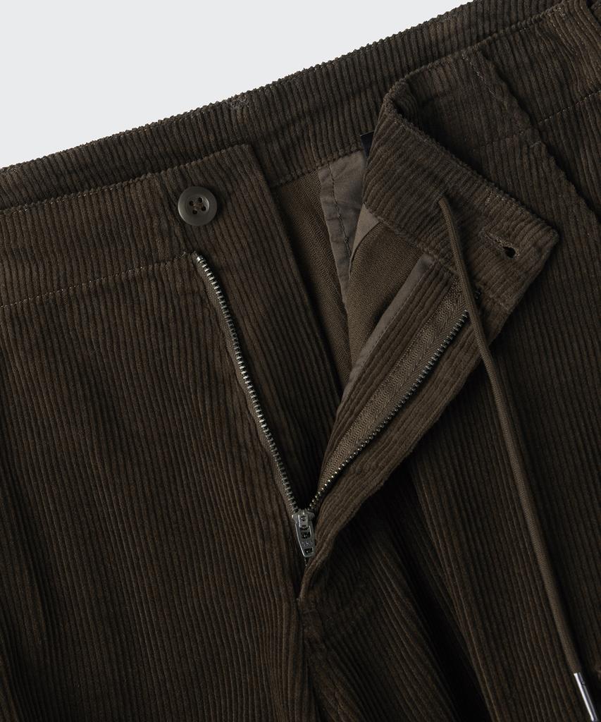 MUSINSA STANDARD Corduroy Parachute Cargo Pants [Dusty Khaki]