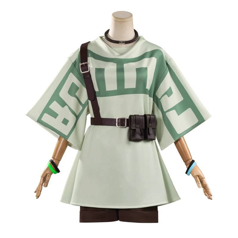 Gachiakuta Remlin Tysark Cosplay Outfit Aus Polyester für Anime-Conventions und Cosplay-Events