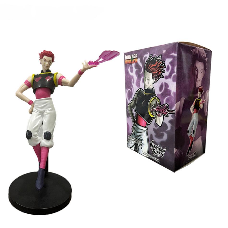 Hunter Anime Figures Killua Zoldyck Action Figure Kurapika Figurine Collectible Model Adult Room Decor Toys X GON FREECSS Poseable Articulated Scale