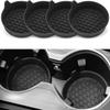 Soft Silicone Car Cup Coaster Anti-Slip Cup Holder Waterproof Non-Slip Sift-Proof Spill Saucer Car Interior Accessories