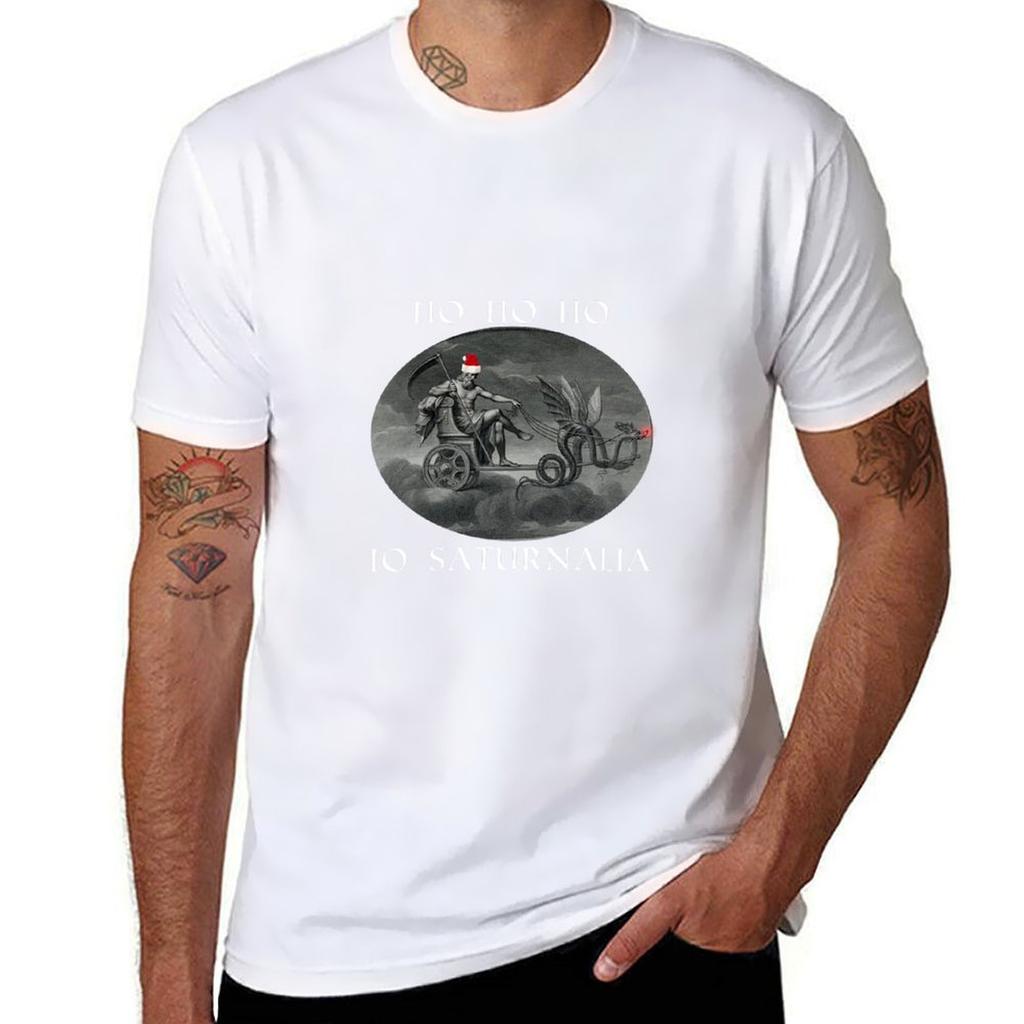 Io Saturnalia Tshirt Street Style Casual Tee Shirt Tshirt