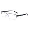 High Quality Men Titanium Alloy Reading Glasses Non Spherical Coated Lenses Business Hyperopia Prescription Eyeglasses +1.0 ~+4.