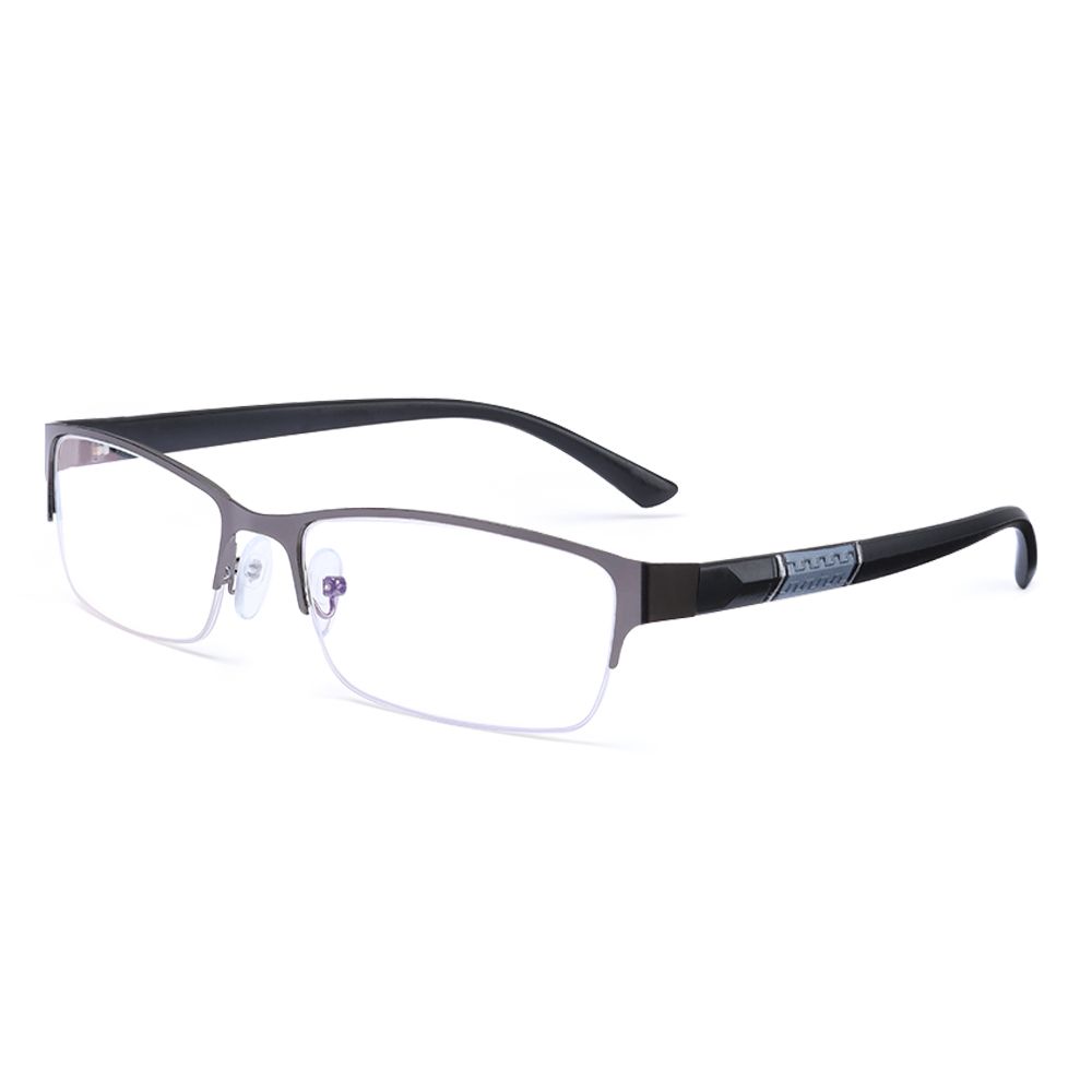 High Quality Men Titanium Alloy Reading Glasses Non Spherical Coated Lenses Business Hyperopia Prescription Eyeglasses +1.0 ~+4.