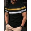 Men's T-Shirt New Casual Summer Outdoor Men Short Sleeved Tee Fashion Simple Loose Breathable Men's Clothing Round Neck Men Top