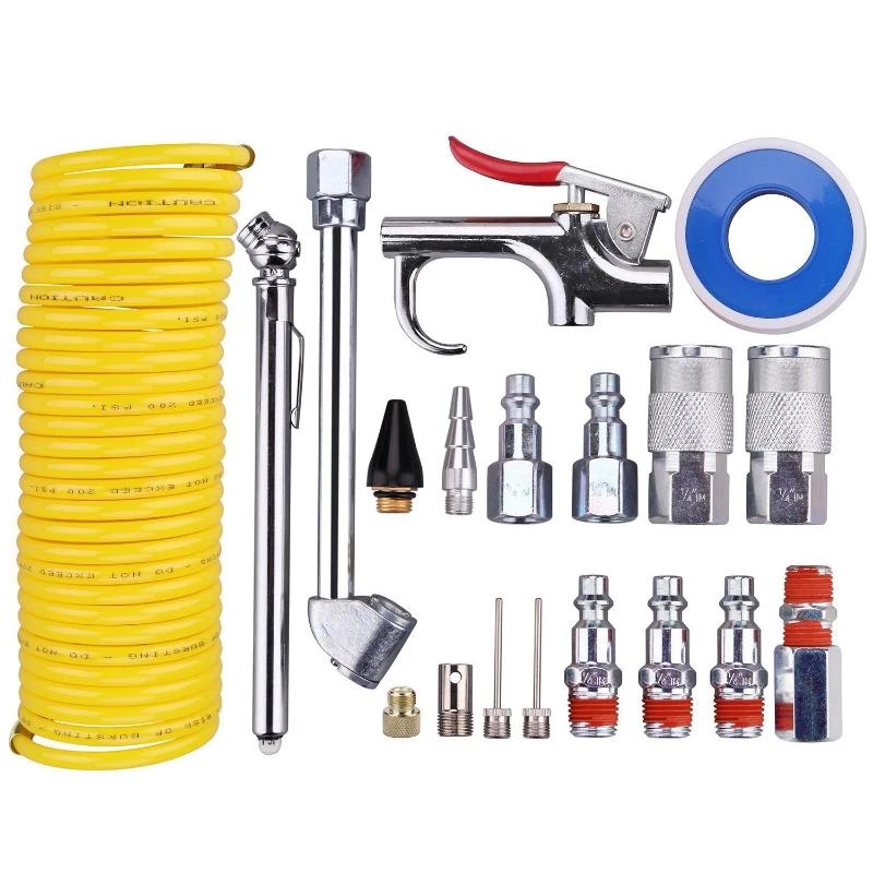 Car Maintenance, Dust Cleaning, Multifunctional Air Hose, Pneumatic Tool, Multi Specification Accessories, Air Blowing Gun Set