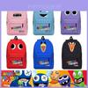 Rainbow Friends Roblox Backpack Cartoon Print Large Capacity Schoolbag For Travel And School