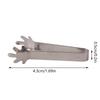 1:12 1:6 Dollhouse Miniature Metal Tongs Food Clip Bread Tongs Model Tableware Cookware Kitchen Utensils Tools Kids Toys