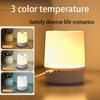 3 Modes Touch Night Lamp Infinitely Dimming USB Charging Bedroom Bedside Lamp Night Light Ambient Light Table Lamp For Kids Gift