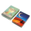 Moonology Messages Tarot 48Pcs Clear Printed Tarot Cards Oracle Deck English Version Wiccan Supplies for Party Game