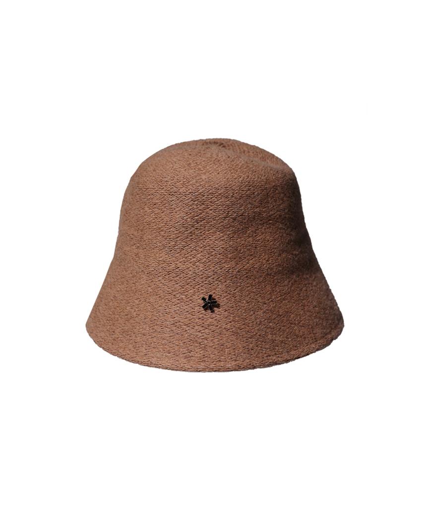 Elkebeullum Basic Wool Brown Bucket Hat