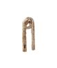 KOOKEESEE Winter Hairy Scarf (Beige)