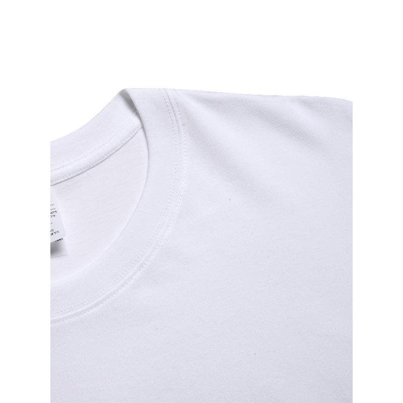 European Size Men's Crew Neck Short Sleeve T-Shirt, Printed Pattern, Casual Daily Wear, Comfortable Top