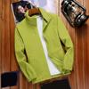Høst Vinter Dame Fleece Zip Up Sweatshirts Langermet Varm Polarfleece Kåpe