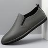 Genuine Leather Men's Casual Shoes Fashion Brand Loafers Simple Moccasins Slip On Walking Shoes Non-Slip Male Driving Footwear