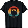 Owl Retro Style Vintage T-Shirt