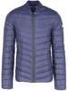 MEN' DOWN QUILTED JACKET WITH ZIPPER