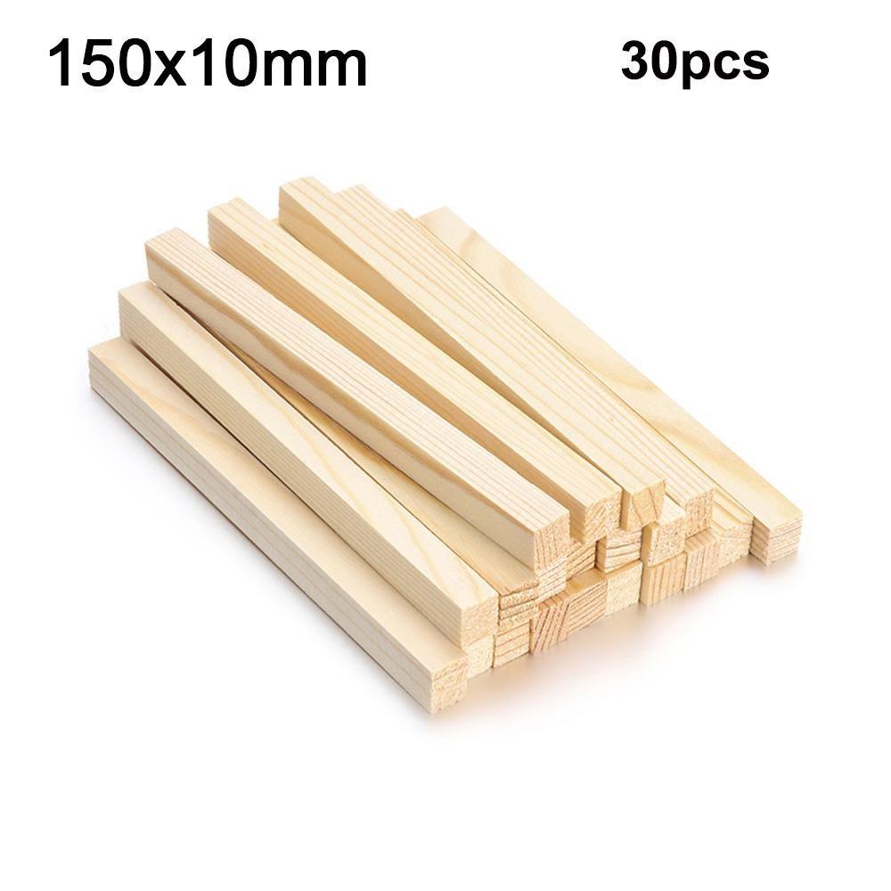 Woodworking homemade Children Educational Toys Wooden diy craft Square Wooden Rods counting stick