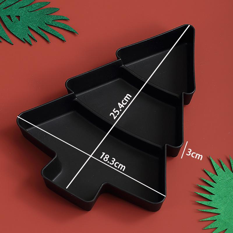 Christmas Tree Fruit Plate Marry Christmas Party Decorations For Home Navidad Noel Natal Xmas Gifts Happy New Year