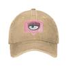 2025 Cotton Eyes Print C-Chiara Baseball Cap Women Men Adjustable Dad Hat Performance Casual Versatile Outdoor Sun Protection