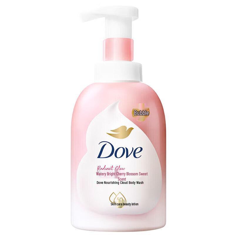 Dove Cherry Blossom Shower Foam & Shower Gel Set