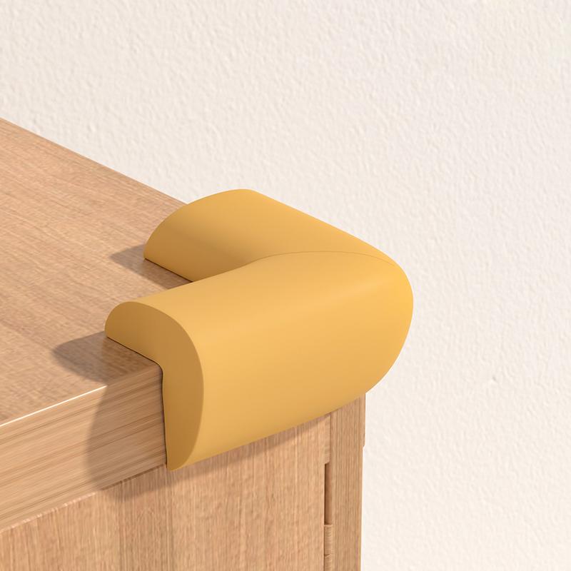 10pcs baby table corner anti-collision stickers, soft strip corner protectors to protect babies from bumps and collisions