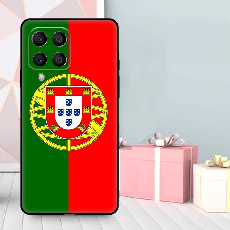 Portugal Flag Case For Samsung Galaxy M56 M52 M32 M53 M16 M11 M21 M31 M35 M12 M13 M14 M15 M36 M55 M34 M54