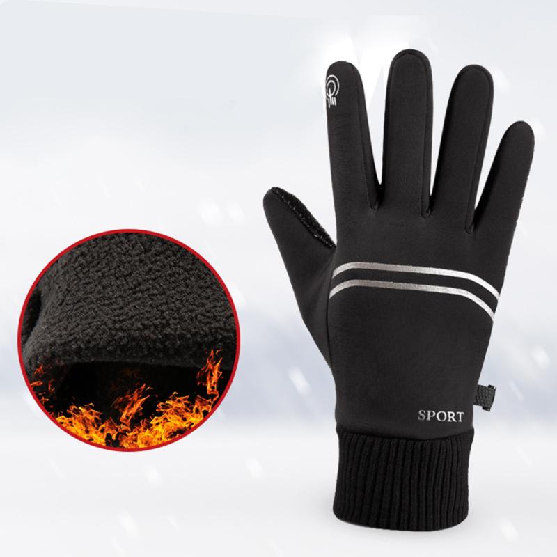 Hot! Winter Warm Gloves Waterproof Windproof Outdoor Gloves Thicken Warm Mittens  Touch Screen Gloves