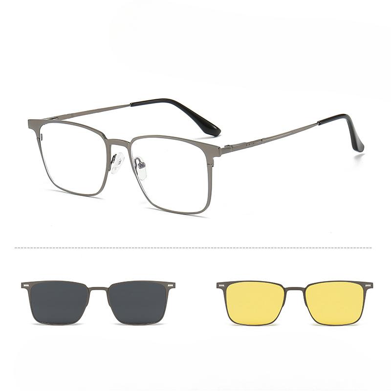 Magnetic Sets Can Be Matched With Degree Polarized Sunglasses, Driving Night Vision Sunglasses, Myopia Glasses Frame Tide