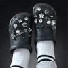 Shoe Charm DIY Pins Pearl Rivet Diamond Chain Decoration Buckle for Hole Shoes Charms Set Accessories Kids Boy Girls Gift
