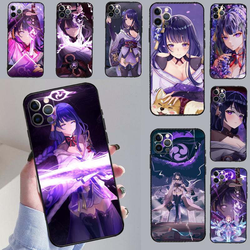 Genshin Impact Raiden Shogun Baal For Huawei Nova Y60 Y70 Y90 Y72 Y73 Y61 Y91 7i 8i 11i 12i 12s 9 10 SE P20 P30 P40 Lite Case