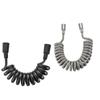 Bathroom Handheld Bidet Sprayer Spring Hose Flexible Shower Hose Telephone Line Plumbing Hose Bathroom Accessory