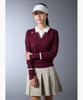 DESCENTE GOLF Women'S Collared Long Sleeve Pullover Dr12Wfkp21