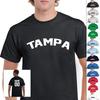 City of Tampa Jersey Sports Letter Personalized Name Number Cotton T-Shirt