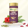 Freshville Lungs Detox Tea | Herbal & Ayurvedic Tea for Lung Cleansing & Breathing Support | Moringa, Peppermint, Lemongrass, Mulethi, Tulsi