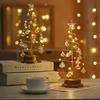 Lumină Stea LED Cristal Diamant Lumină Pom De Crăciun Lampă de Crăciun Decorare Masă Lumină Noapte Led Birou Masă Spiral Cristal