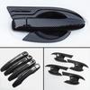 Carbon Fiber Texture Door Handle+Bowl Cover Trim Kit For Honda Accord 2018-2024