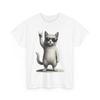 Cat Rock Music T-shirt, Cats Lovers Women Men Cat Funny Shirt