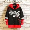 Letter Men Fashion Hoodies Casual Printed Mens Sweatshirt Street Style Man Hooded Pullover Loose Sports Sweatshirts