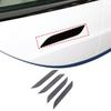 Soft Carbon Fiber Exterior Door Handle Trim Sticker For Tesla Model S +