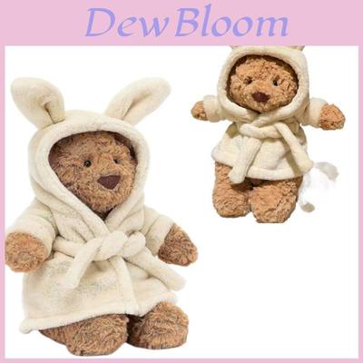 Adorable Bathrobe Bear Plush Toy Soft Comfort Doll Ideal For Kids And Adults