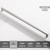 Square Bright Gold & Silver Kitchen Cabinet Handle - Modern Minimalist Black Aluminum Alloy Drawer & Wardrobe Handle