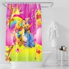 Winnie De Poeh Anime Douchegordijn Schattige Bad Waterdichte Gordijnen Voor Woonkamer Luxe Set Scherm Badkamer Accessoires Sets