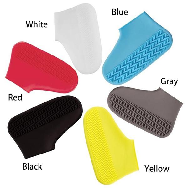 1 paar outdoor regenachtige dagen waterdichte laarzen regenlaarzen schoenenbeschermers voor indoor siliconen overschoenen unisex