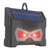 Solar Powered Ultrasonic Animal Repeller with LED Flashing Light Waterproof for Squirrels Raccoon Rabbit Fox Garden Yard Farm