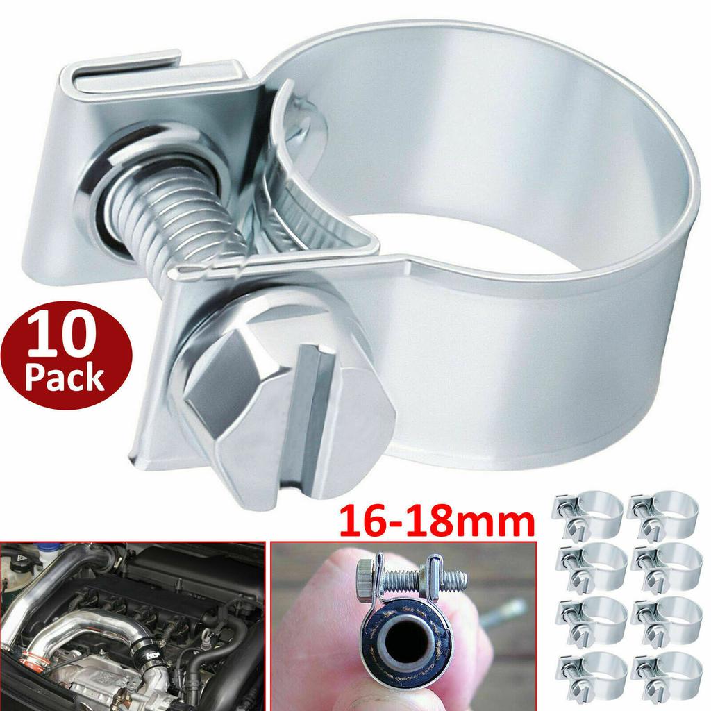 Fitting Hose Clamp Fuel Line Mini Parts Petrol Pipe