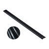 SEIWA Rear Hatch Scuff Plate Step Guard Stainless for Suzuki Jimny Sierra with Tape IMP173, Steel, Black, & (JB64/JB74) Double-Sided
