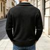 Men's V-Neck Button Cardigan Sweater Long Sleeve Knit Top for Fall Winter