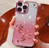 For Xiaomi 17T/17T Pro/15T/15T Pro Case Stylish Flower Transparent Wrist Strap Anti-slip Anti-yellowing Shockproof Cover