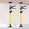 Multipurpose Adjustable Rod for Cabinets Bookshelves Closets Sturdy Construction Tool Releases Setups Telescopic Poles