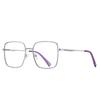 Red Rose Gold Square Prescription Glasses Anti Blue Light Photochromic Myopia Hyperopia Progressive Optical Eyeglasses